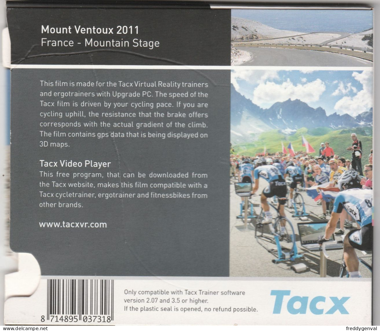 TACX SYSTEME I - VORTEX CD MONT VENTOUX - Ciclismo