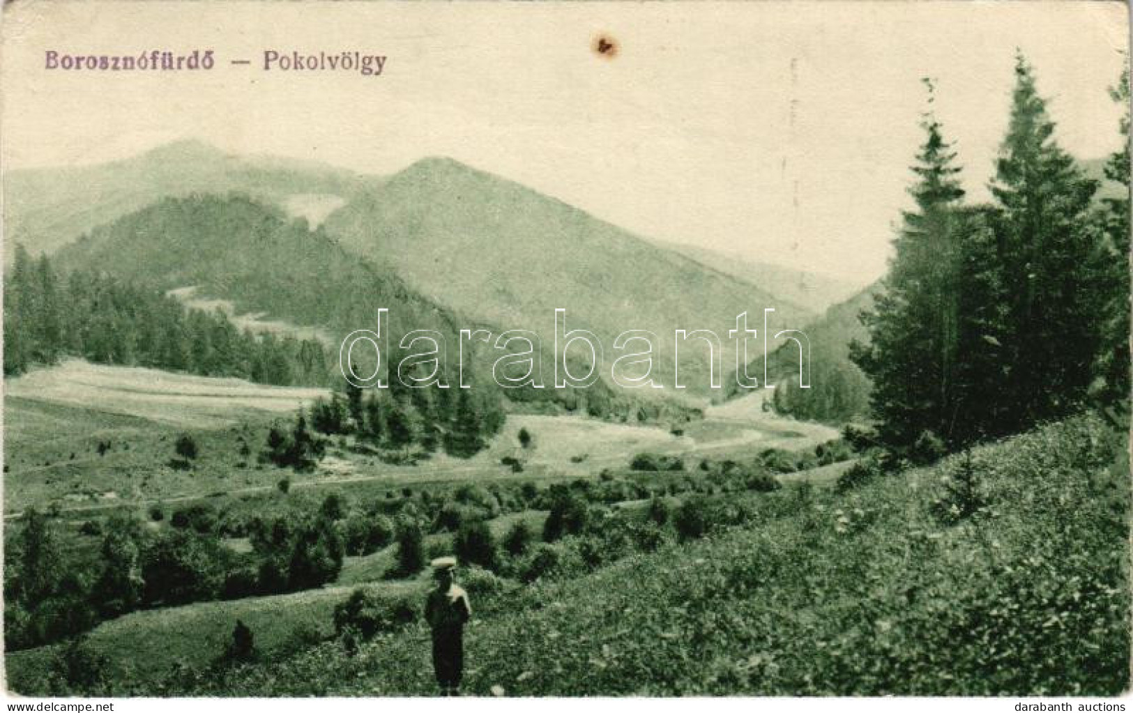 T2/T3 1923 Borosznófürdő, Brusno-kúpele (Borosznó, Brusznó, Brusno); Pokolvölgy / Valley (EK) - Non Classificati