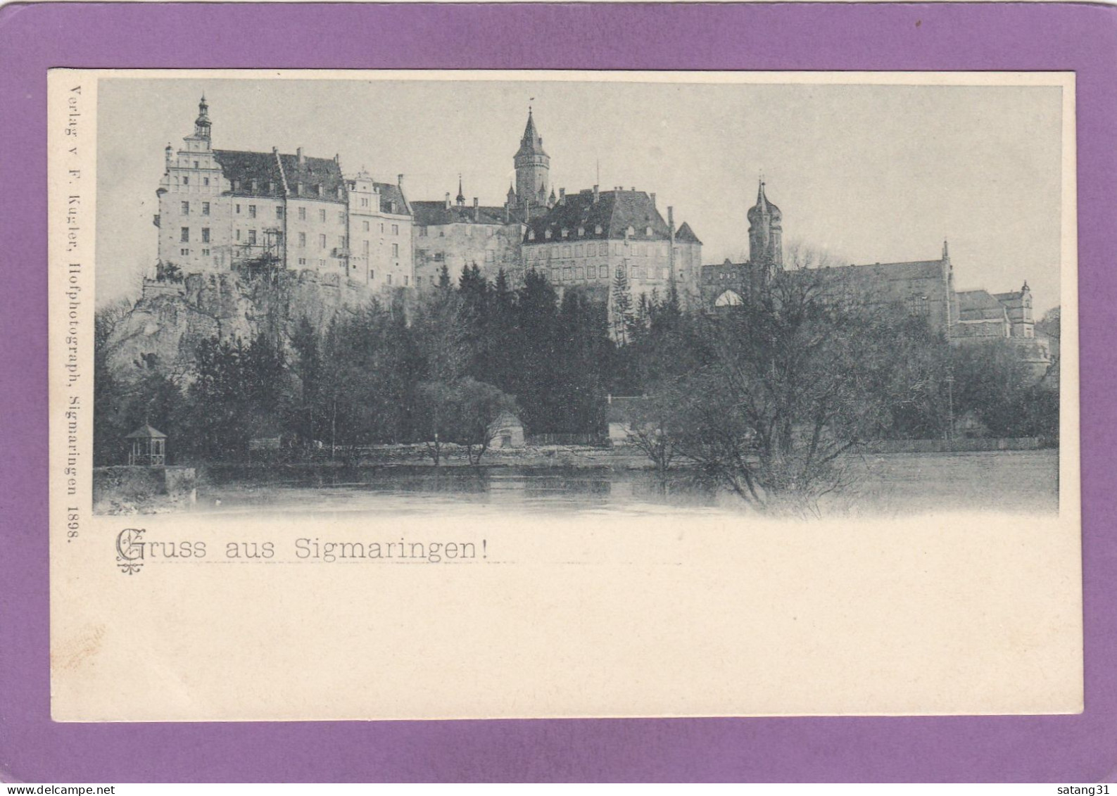 POSTKARTE "GRUSS AUS SIGMARINGEN" UNGEBRAUCHT. - Sigmaringen