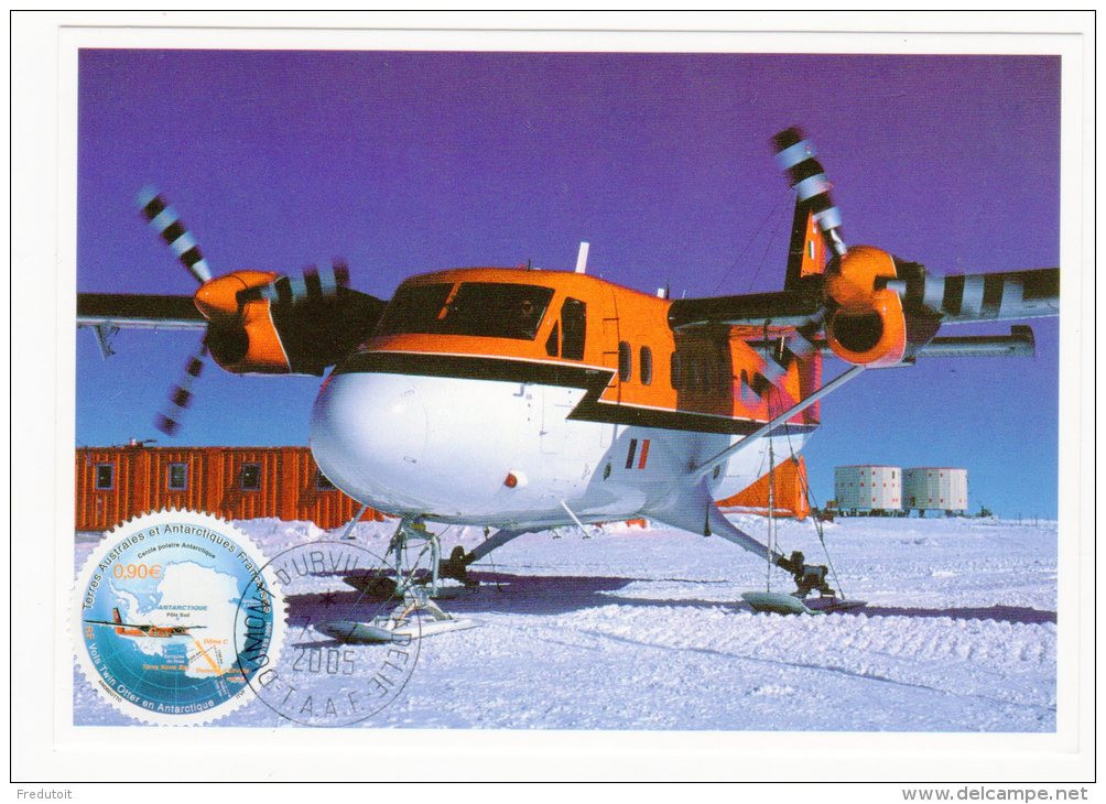 CARTE MAXIMUM - TAAF - 2004 - FDC