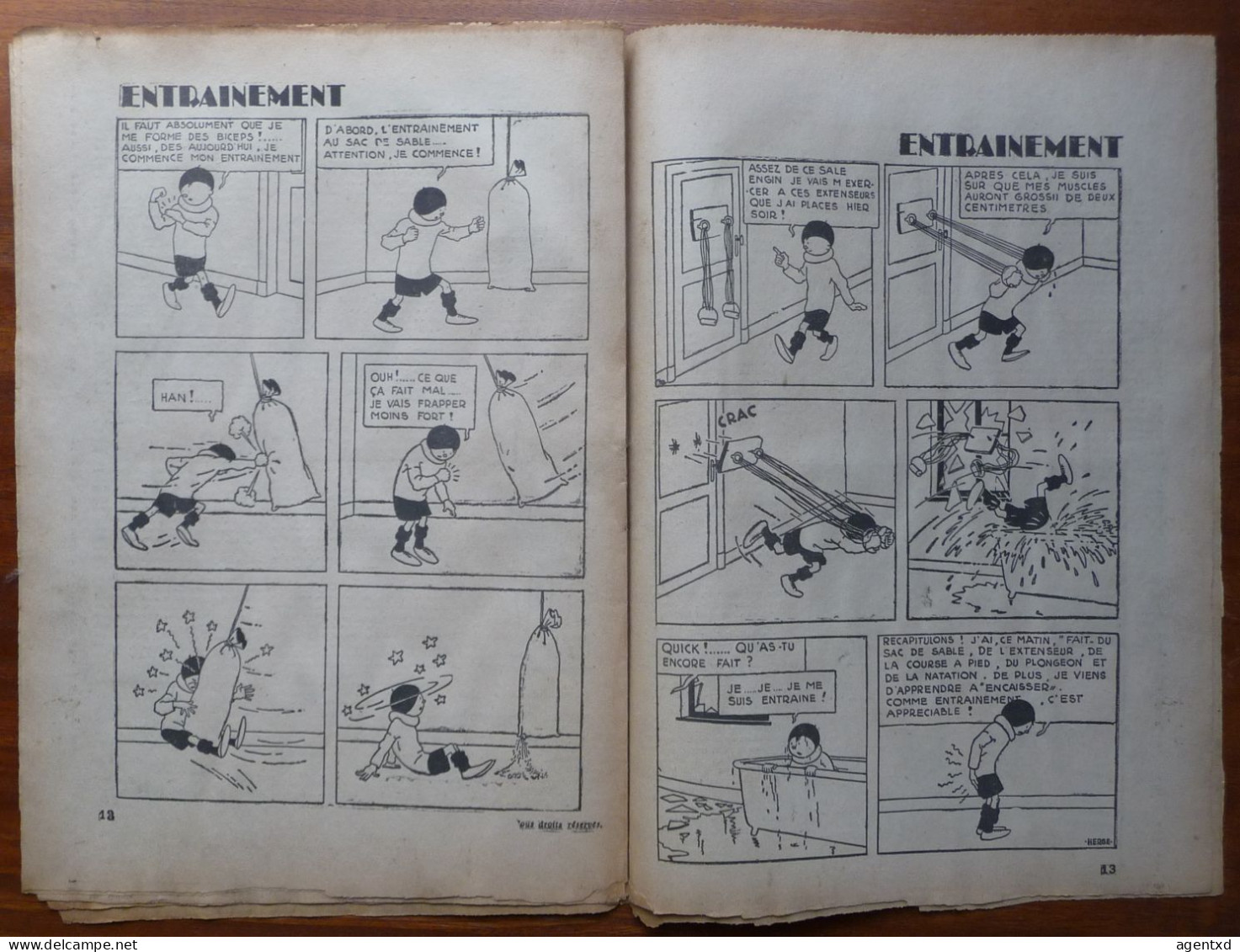 TINTIN – PETIT VINGTIEME – PETIT XX - N° 16 Du 17 AVRIL 1930 – SOVIETS - Tintin