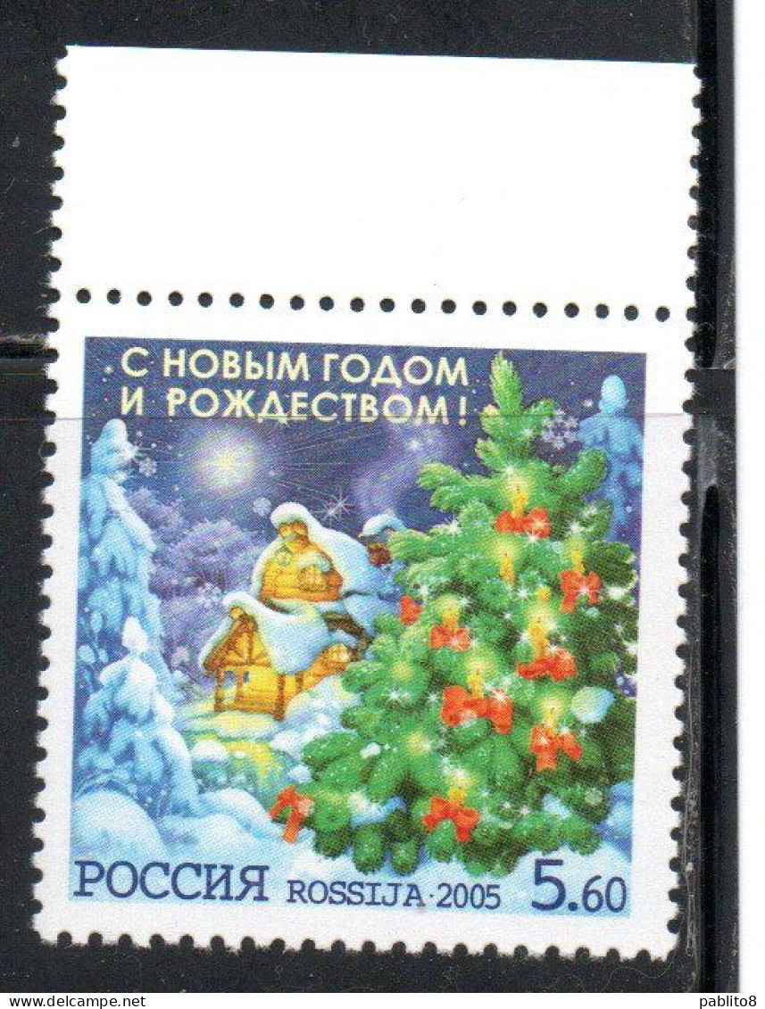 RUSSIA URSS RUSSIE 2005 CHRISTMAS NATALE NOEL WEIHNACHTEN NAVIDAD 5.60r MNH - Neufs