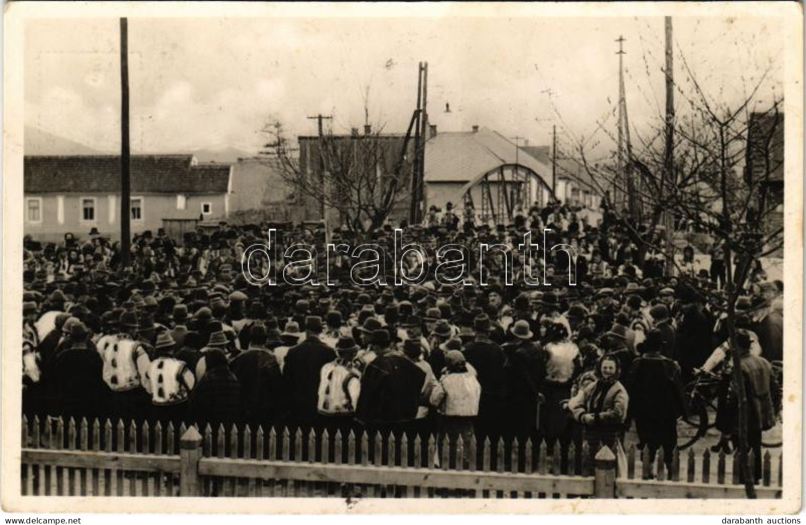 * T2/T3 1941 Kőrösmező, Körösmező, Jaszinya, Jasina, Yasinia (Máramaros); Ruszin (rutén) Népviselet / Rusyn (Ruthenian)  - Non Classés