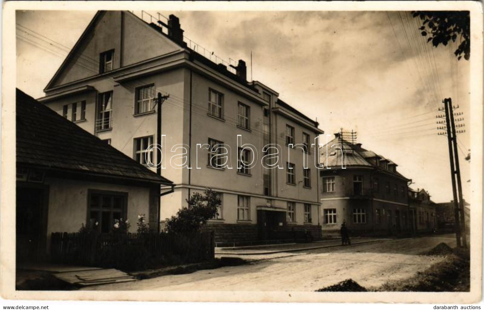 * T2/T3 1939 Ökörmező, Volove Polje, Boureni, Mizhhiria, Mizhhirya; Utca Részlet / Street View (fl) - Unclassified