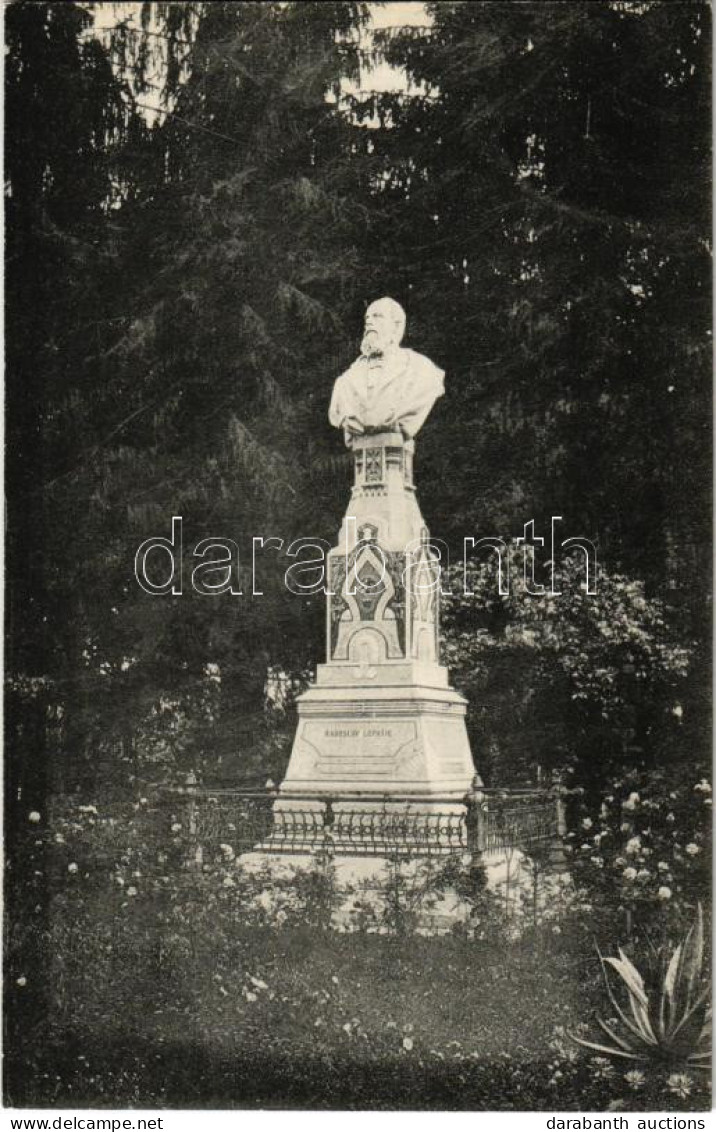 * T2/T3 Károlyváros, Karlovac, Karlstadt; Spomenik Radoslav Lopasica / Szobor / Monument (Rb) - Ohne Zuordnung