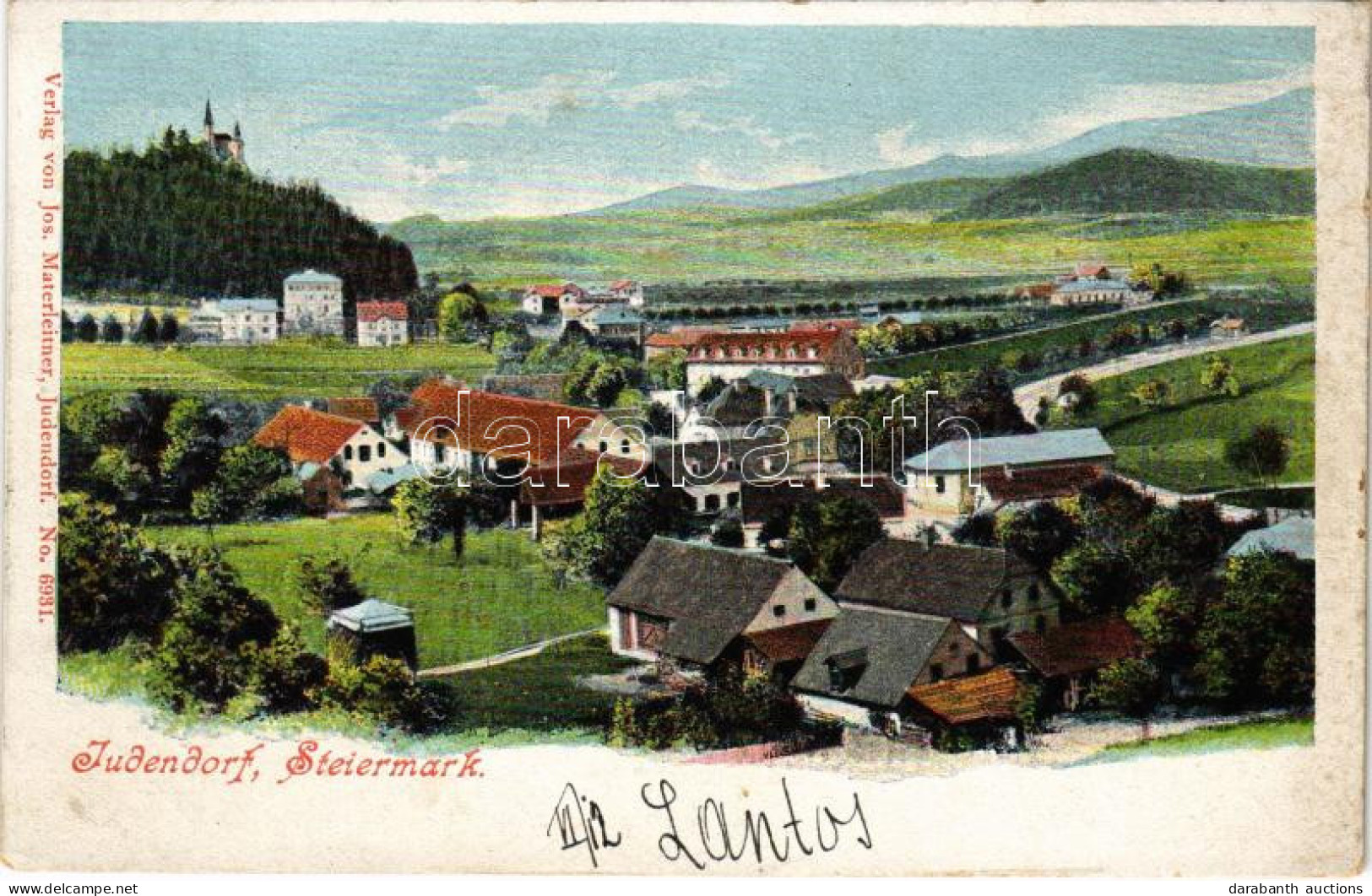 T2/T3 1901 Judendorf, Judendorf-Straßengel (Steiermark), General View (fl) - Non Classés