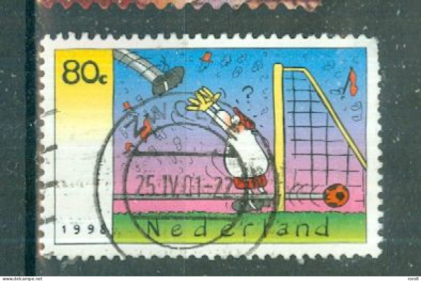 PAYS-BAS - N°1631 Oblitéré - Championnat Du Monde De Football En France.. - Used Stamps