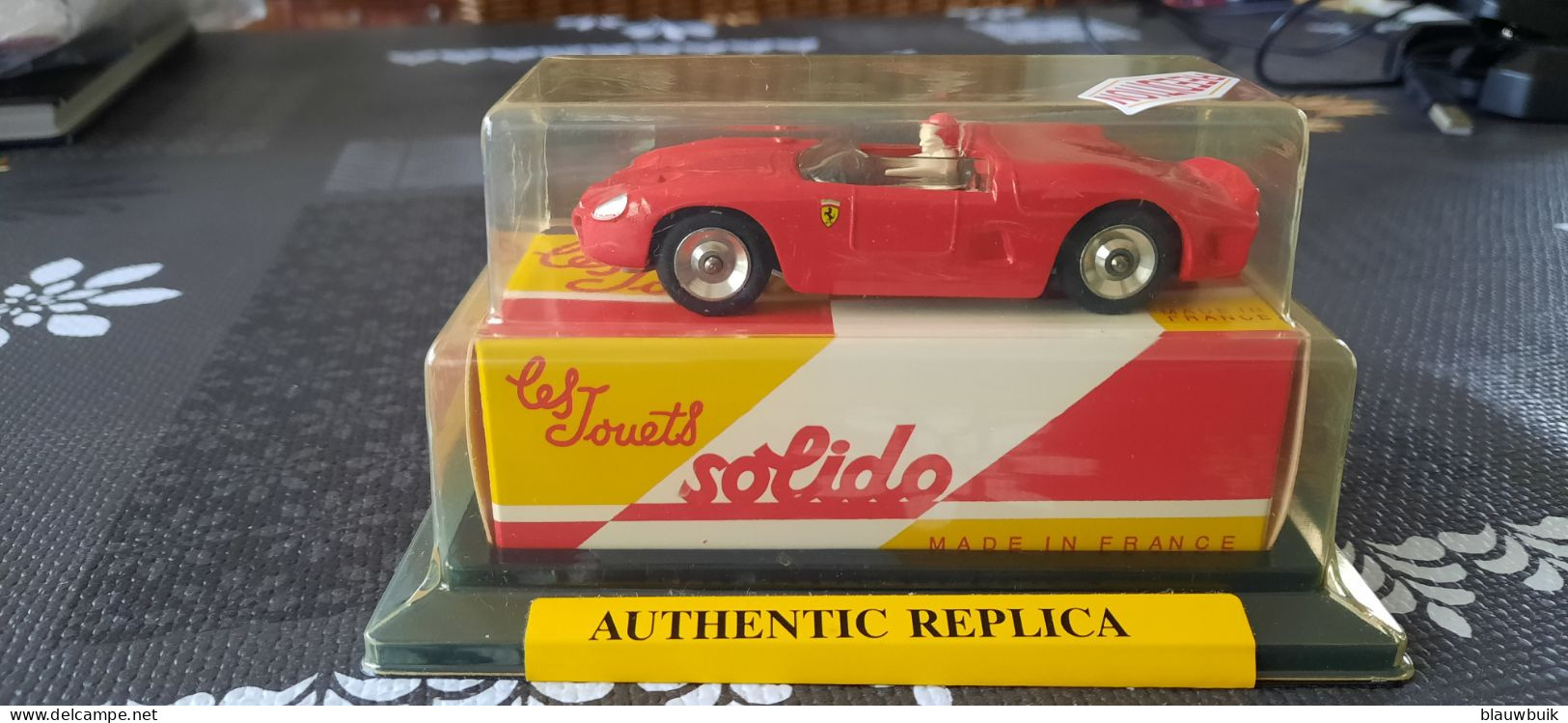 Solido 1108 "replique Authentique" Ferrari 2,5L 1962 - Solido