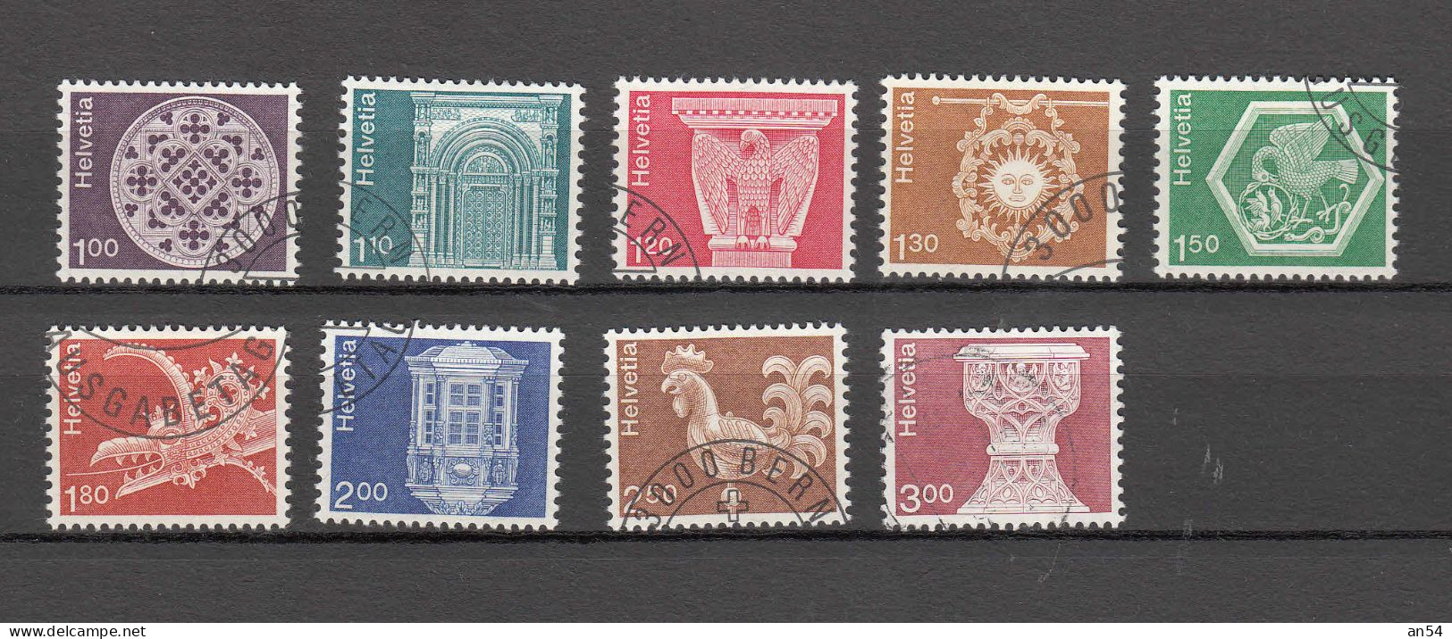 1973  LOT + 542x    OBLITERES       CATALOGUE SBK - Used Stamps