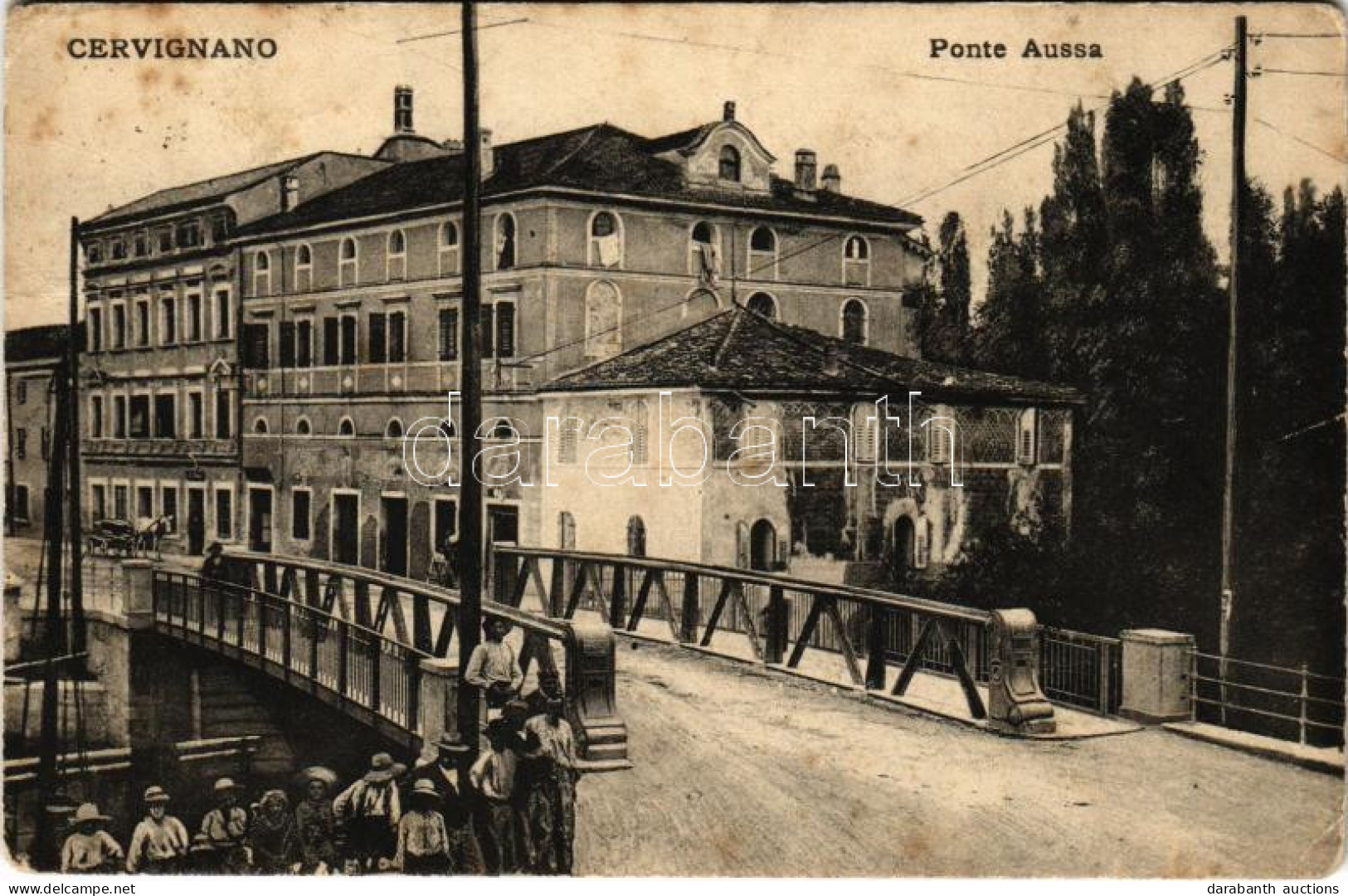 * T3 1910 Cervignano, Ponte Aussa / Bridge (Rb) - Unclassified