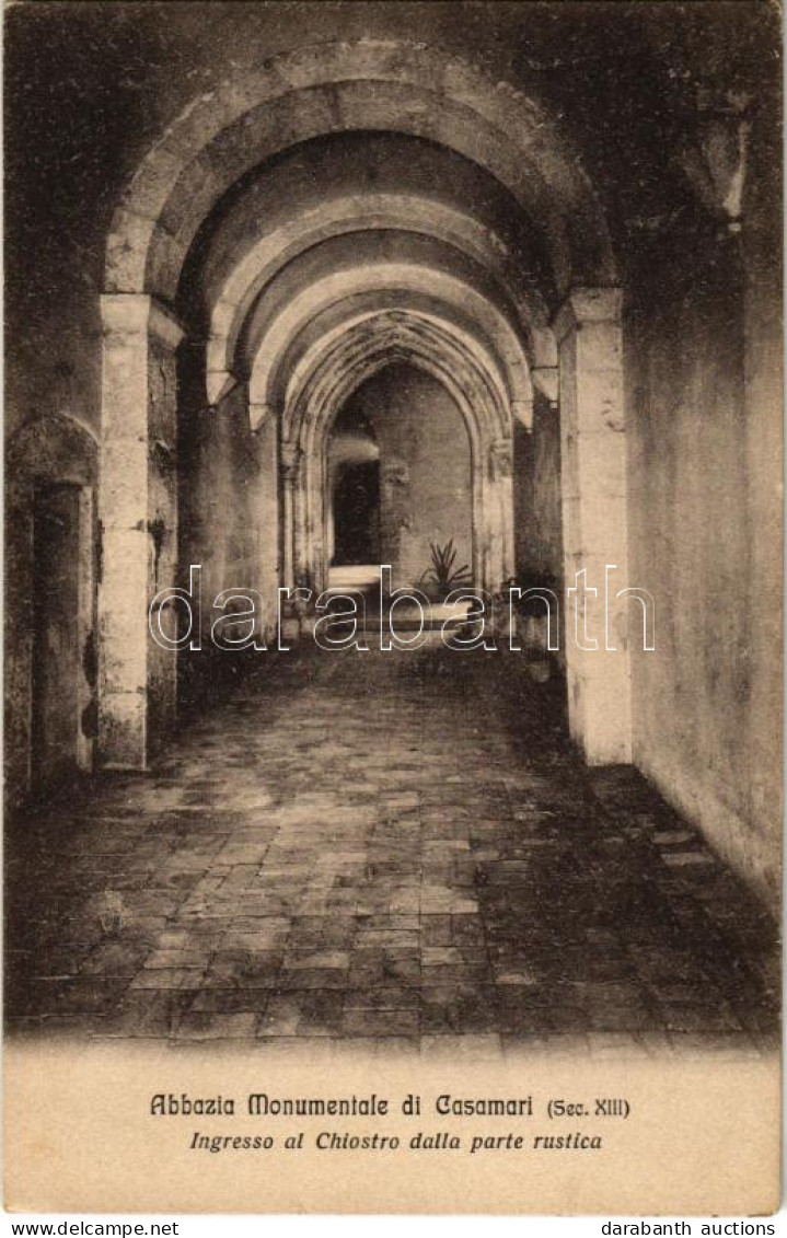 ** T2/T3 Veroli, Abbazia Monumentale Di Casamari. Ingresso Al Chiostro Dalla Parte Rustica / Casamari Abbey, Entrance - Unclassified