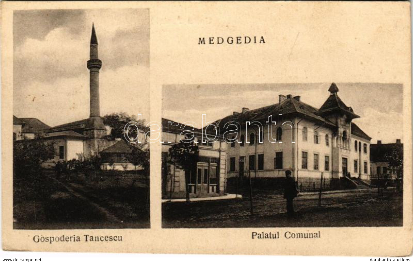 ** T2/T3 Medgidia, Medgedia; Gospoderia Tancescu, Palatul Comunal / Mosque, Municipal Palace (fl) - Unclassified