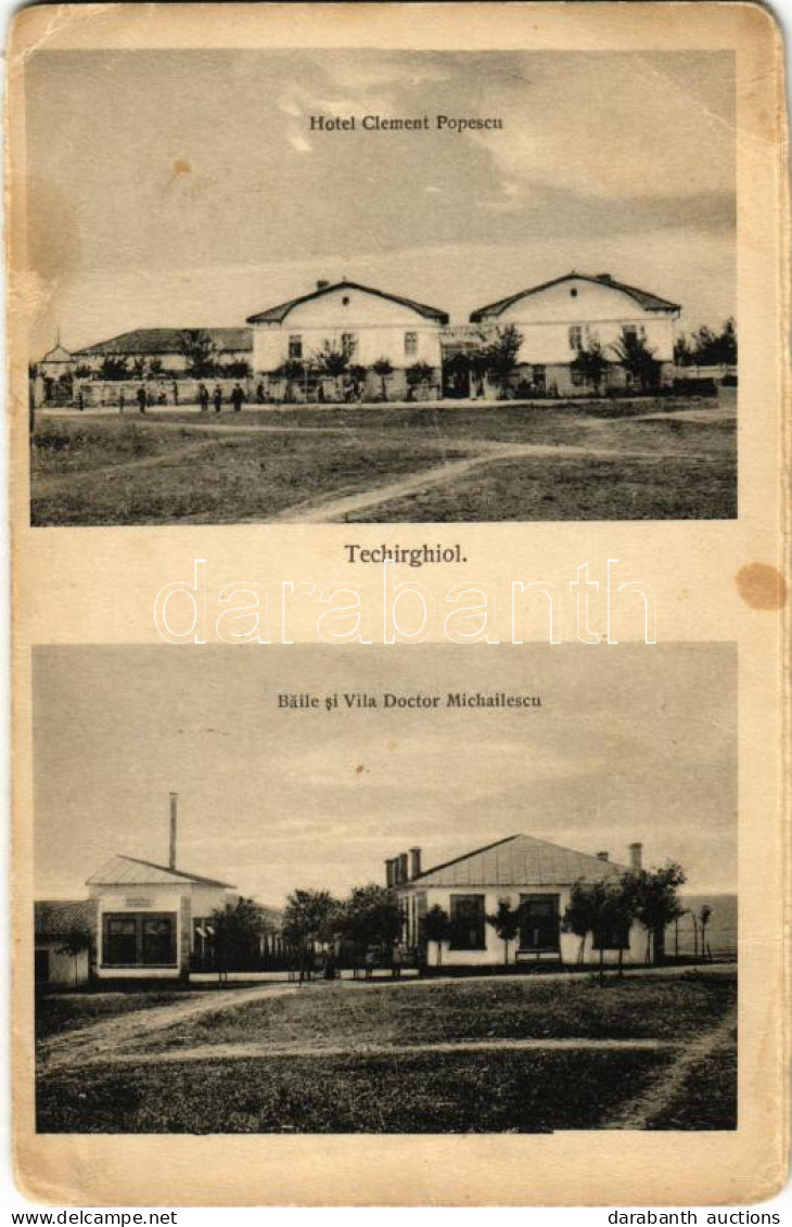 ** T3 Techirghiol, Tekirgöl; Hotel Clement Popescu, Baile Si Vila Doctor Michailescu / Hotel, Villa, Spa, Bath - From Po - Unclassified