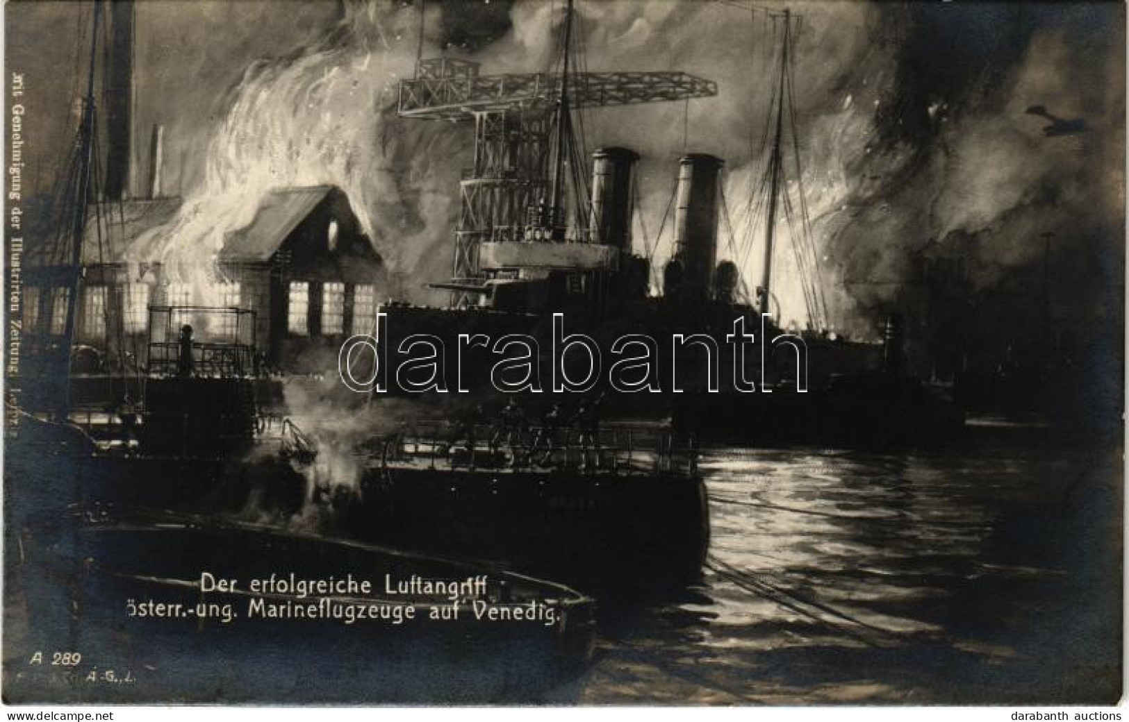 * T2 Der Erfolgreiche Luftangriff österr.-ung. Marineflugzeuge Auf Venedig / WWI Austro-Hungarian Navy, K.u.K. Kriegsmar - Ohne Zuordnung