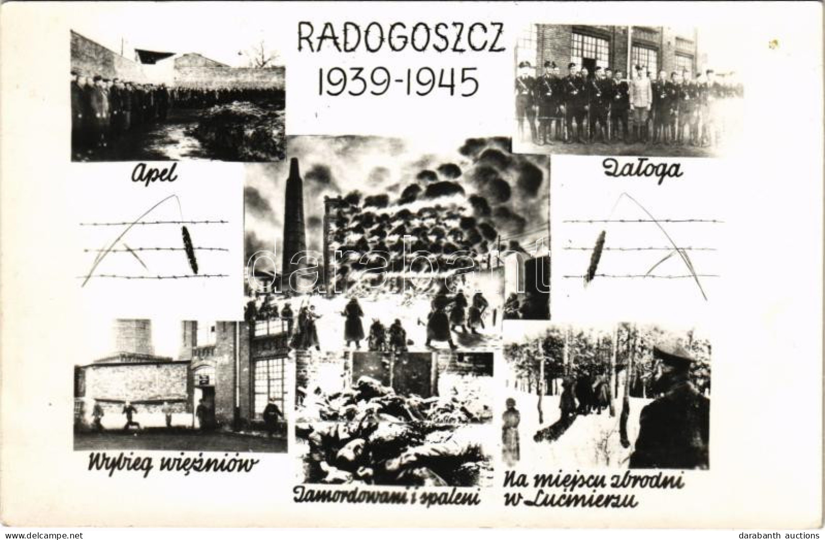 * T2 Radogoszcz 1939-1945, Zywe Pochodnie / Jewish Prison Of The Nazis - Modern Photo Z.B. O W.I.D. Lódz-Baluty - Unclassified