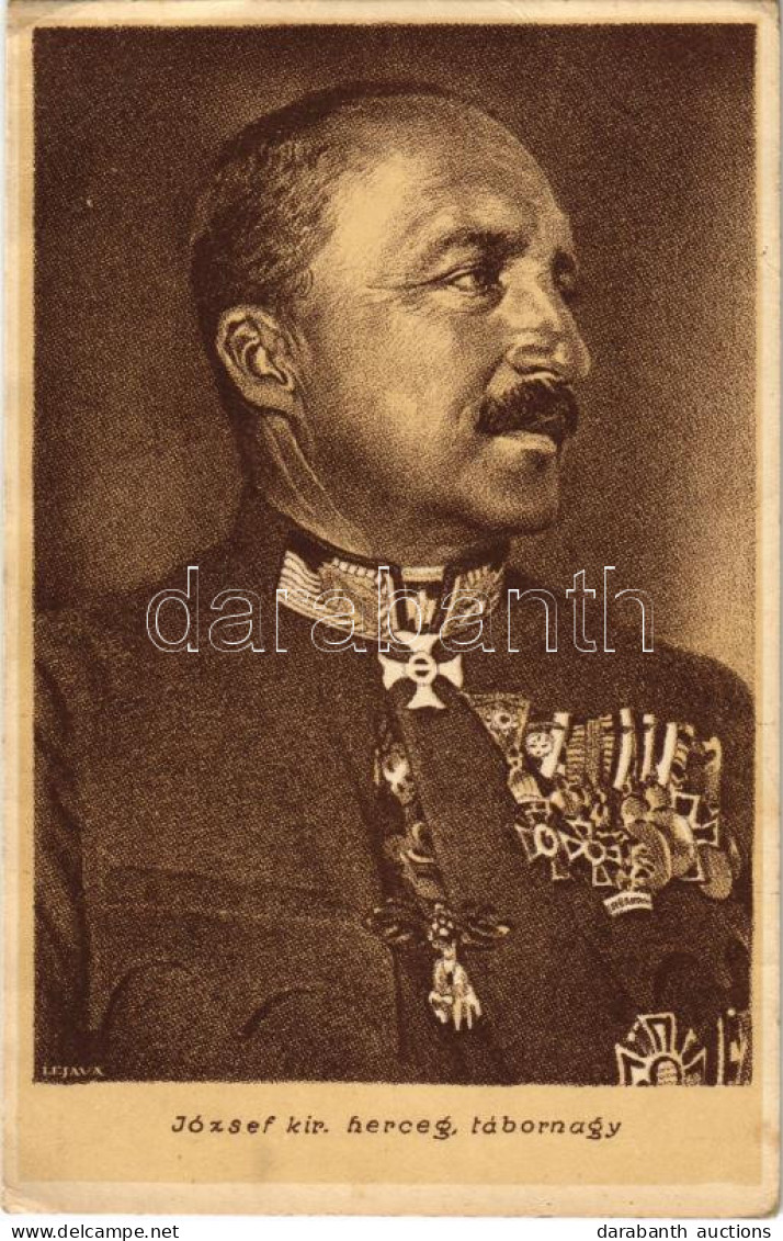 * T3 József Kir. Herceg, Tábornagy / Joseph August Von Österreich. Austro-Hungarian K.u.K. Military S: Lejava (EB) - Non Classés