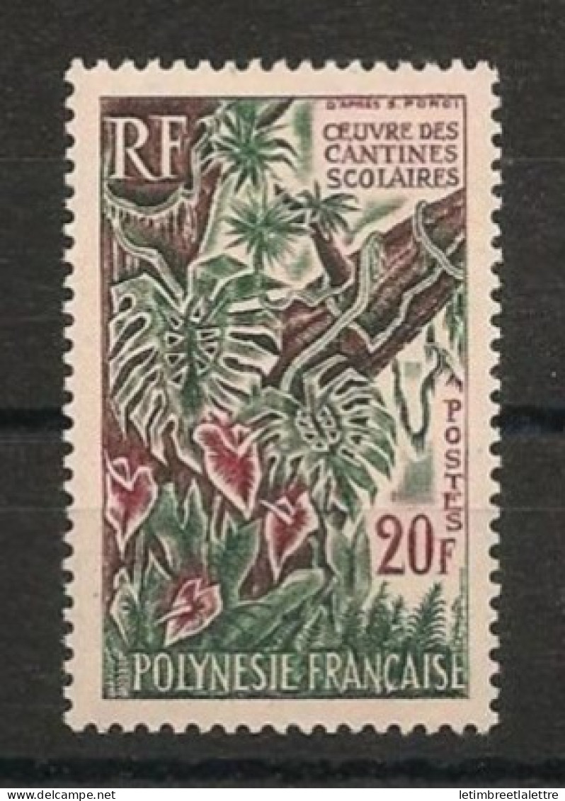 Polynésie - YT N° 35 ** - Neuf Sans Charnière - 1965 - Nuevos