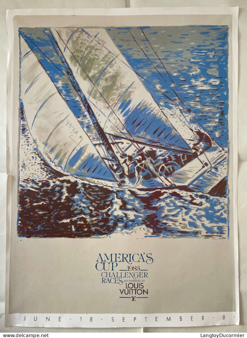 America's Cup 1983 - VOILE - Afiches