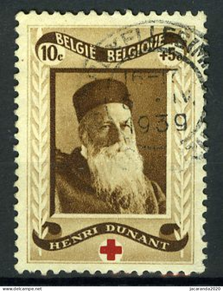 België 496 - Rode Kruis - Croix-Rouge - Henri Dunant - Gestempeld - Oblitéré - Used - Oblitérés