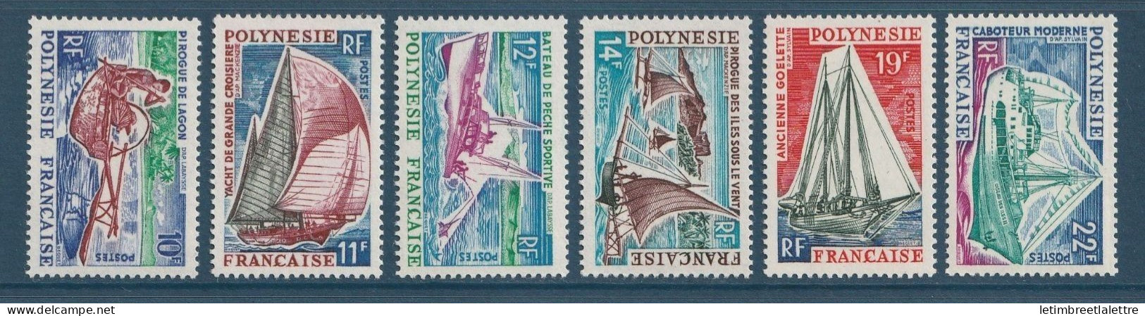 Polynésie - YT N° 36 à 41 ** - Neuf Sans Charnière - 1966 - Unused Stamps