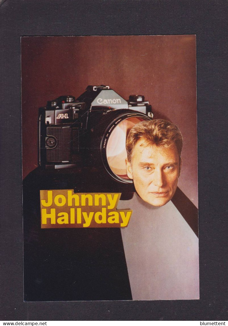 CPM Hallyday Johnny Format Environ 10 X 15 Chanteur Tirage Limité Jihel  Appareil Photo - Chanteurs & Musiciens