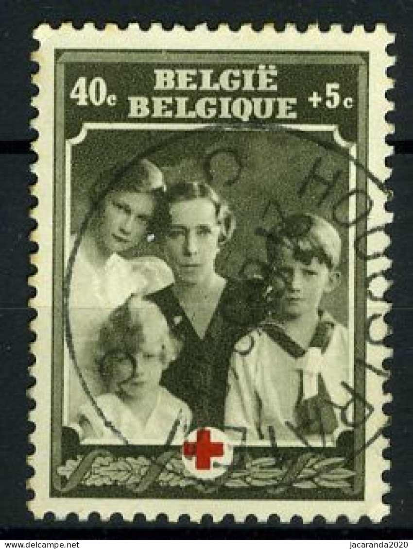 België 498 - Rode Kruis - Croix-Rouge - Koningin Elisabeth En Kinderen - Reine Elisabeth - Gestempeld - Oblitéré - Used - Used Stamps