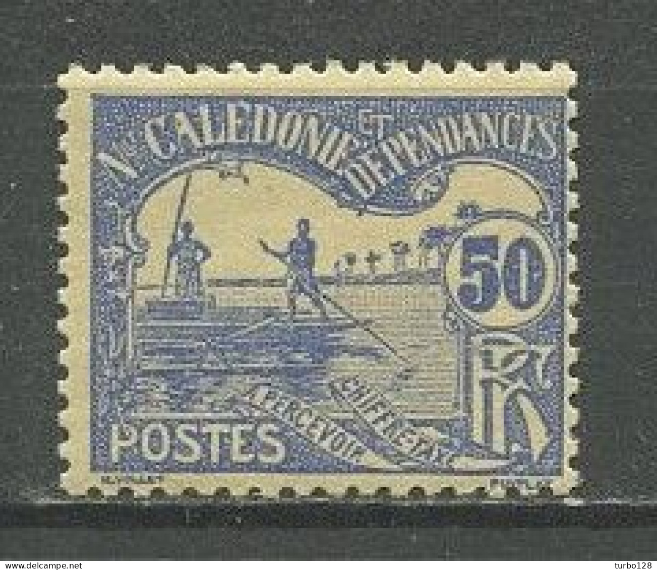 CALEDONIE 1906 Taxe N° 21 ** Neuf MNH Superbe C 5.50 € Embarcation Bateaux Boats Transports - Timbres-taxe