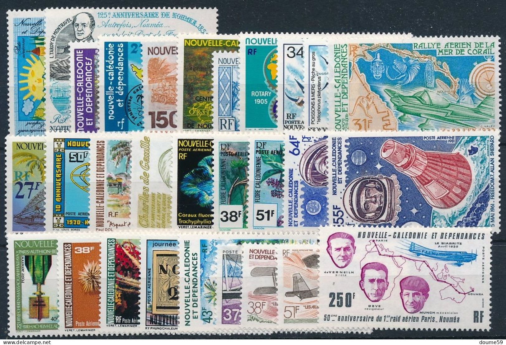 BD-390: Nelle CALEDONIE:  PA N°194/222* - Unused Stamps