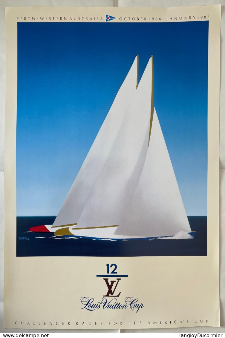 Louis Vuitton Cup 1986 / 1987 - VOILE - Affiches