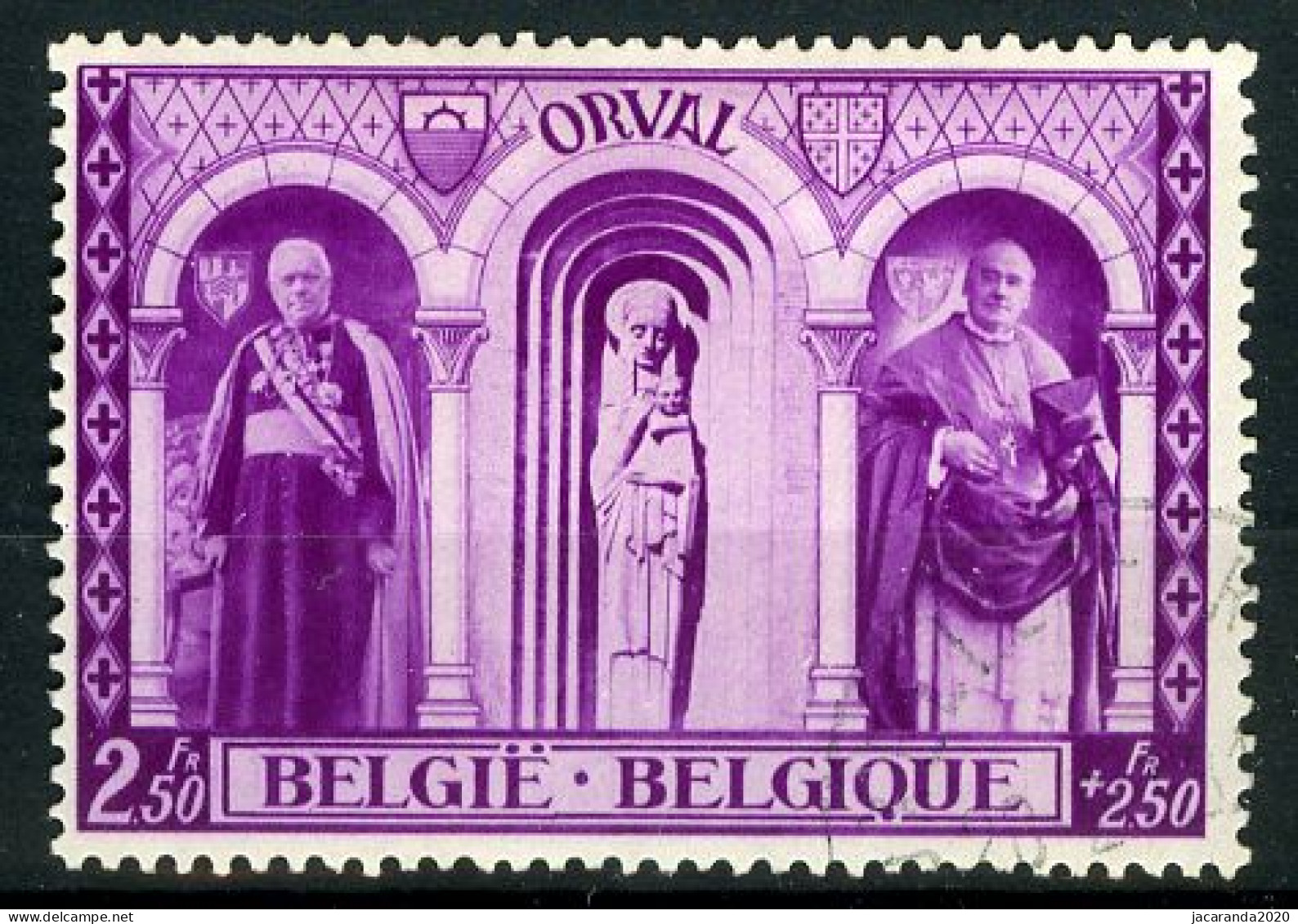 België 517 - 3de Orval - Mgr. Thomas Heylen En Don Herman Smets - Gestempeld - Oblitéré - Used - Gebruikt