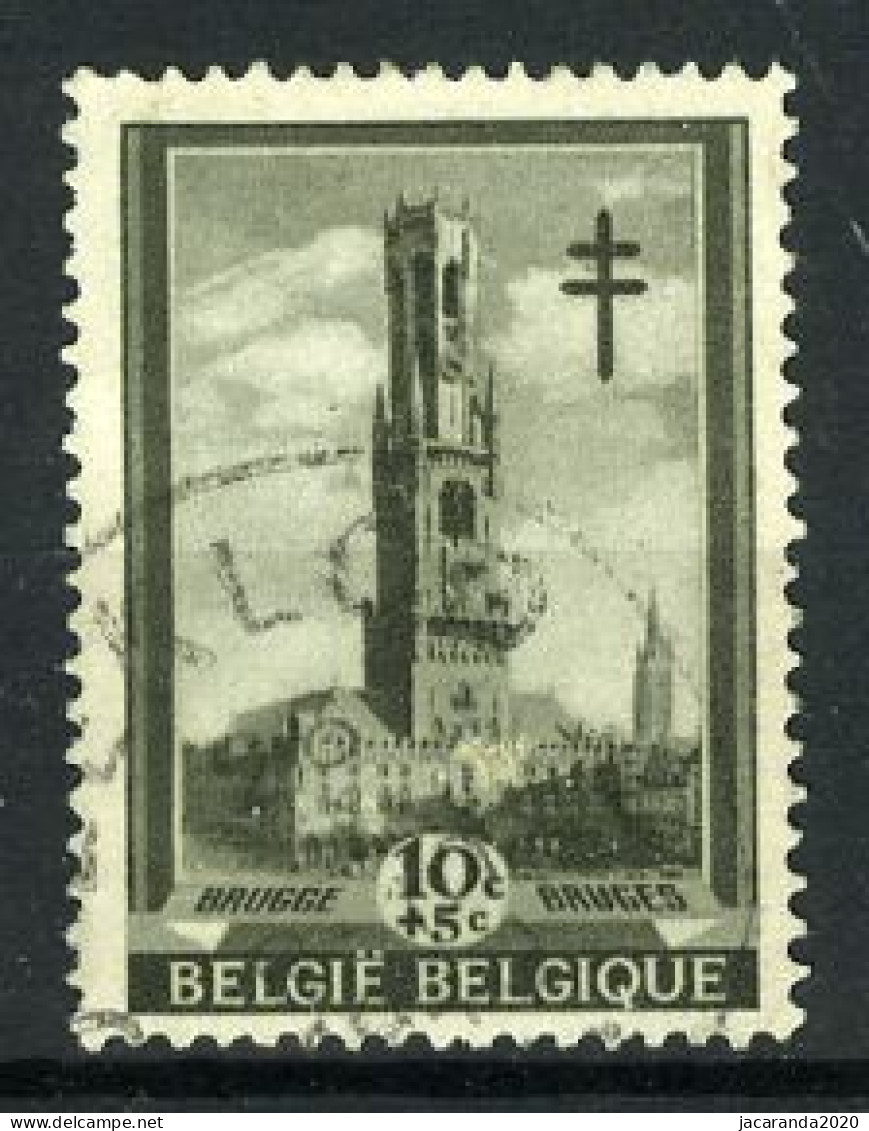 België 519 - Tuberculosebestrijding - Belforten - Les Beffrois - Brugge - Gestempeld - Oblitéré - Used - Gebraucht