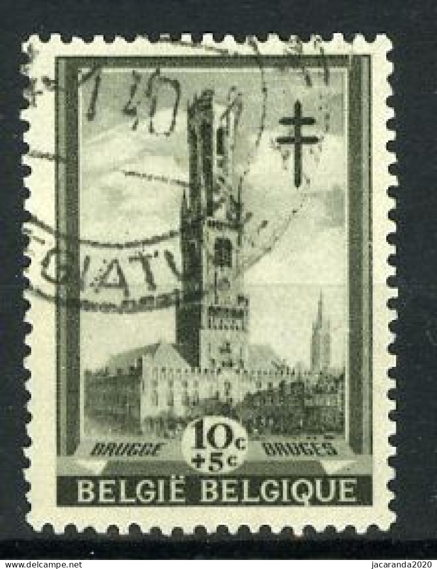 België 519 - Tuberculosebestrijding - Belforten - Les Beffrois - Brugge - Gestempeld - Oblitéré - Used - Usati