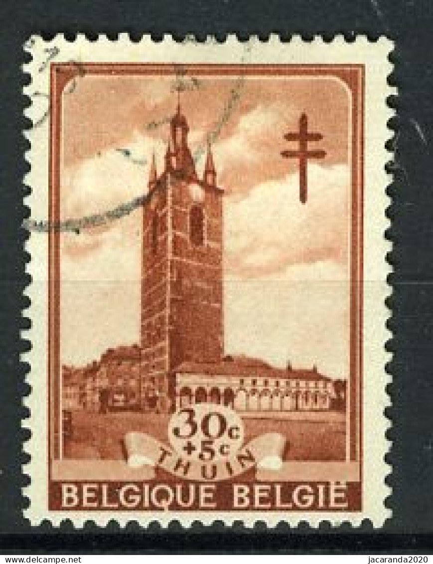 België 520 - Tuberculosebestrijding - Belforten - Les Beffrois - Thuin - Gestempeld - Oblitéré - Used - Usados