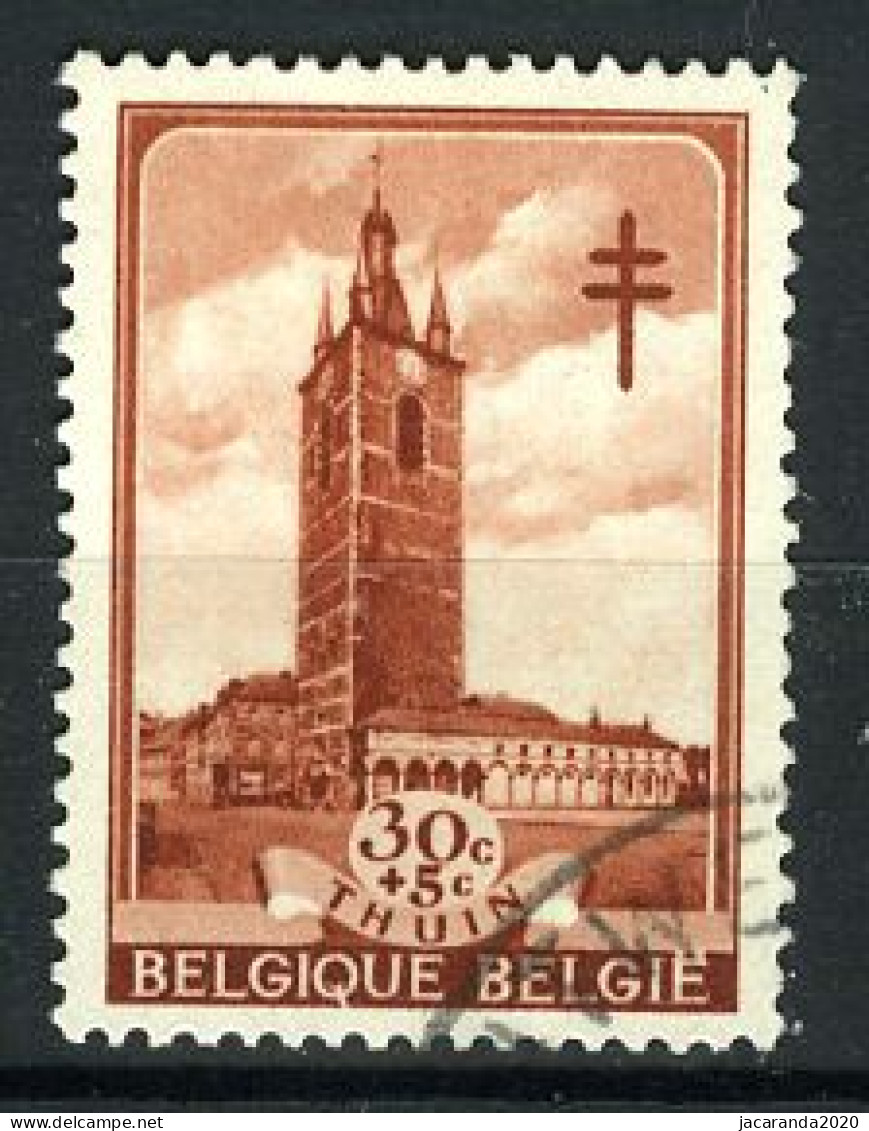 België 520 - Tuberculosebestrijding - Belforten - Les Beffrois - Thuin - Gestempeld - Oblitéré - Used - Oblitérés