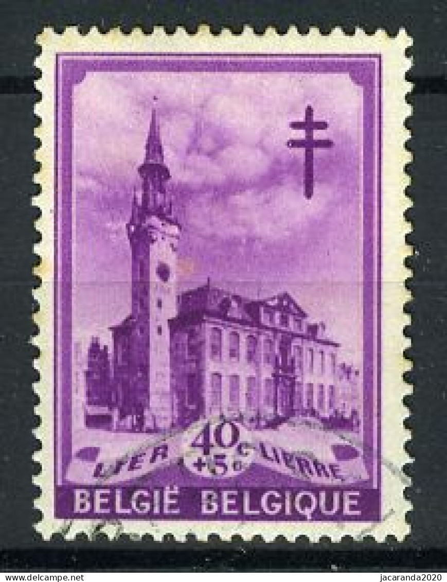 België 521 - Tuberculosebestrijding - Belforten - Les Beffrois - Lier - Gestempeld - Oblitéré - Used - Oblitérés