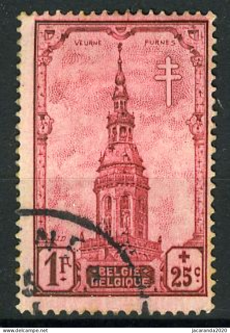 België 523 - Tuberculosebestrijding - Belforten - Les Beffrois - Veurne - Gestempeld - Oblitéré - Used - Usati