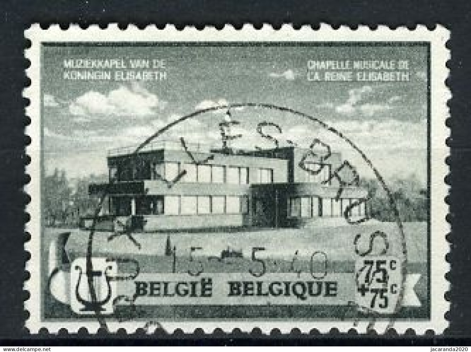 België 532 - Muziekstichting Koningin Elisabeth - Muziekkapel - Gestempeld - Oblitéré - Used - Used Stamps