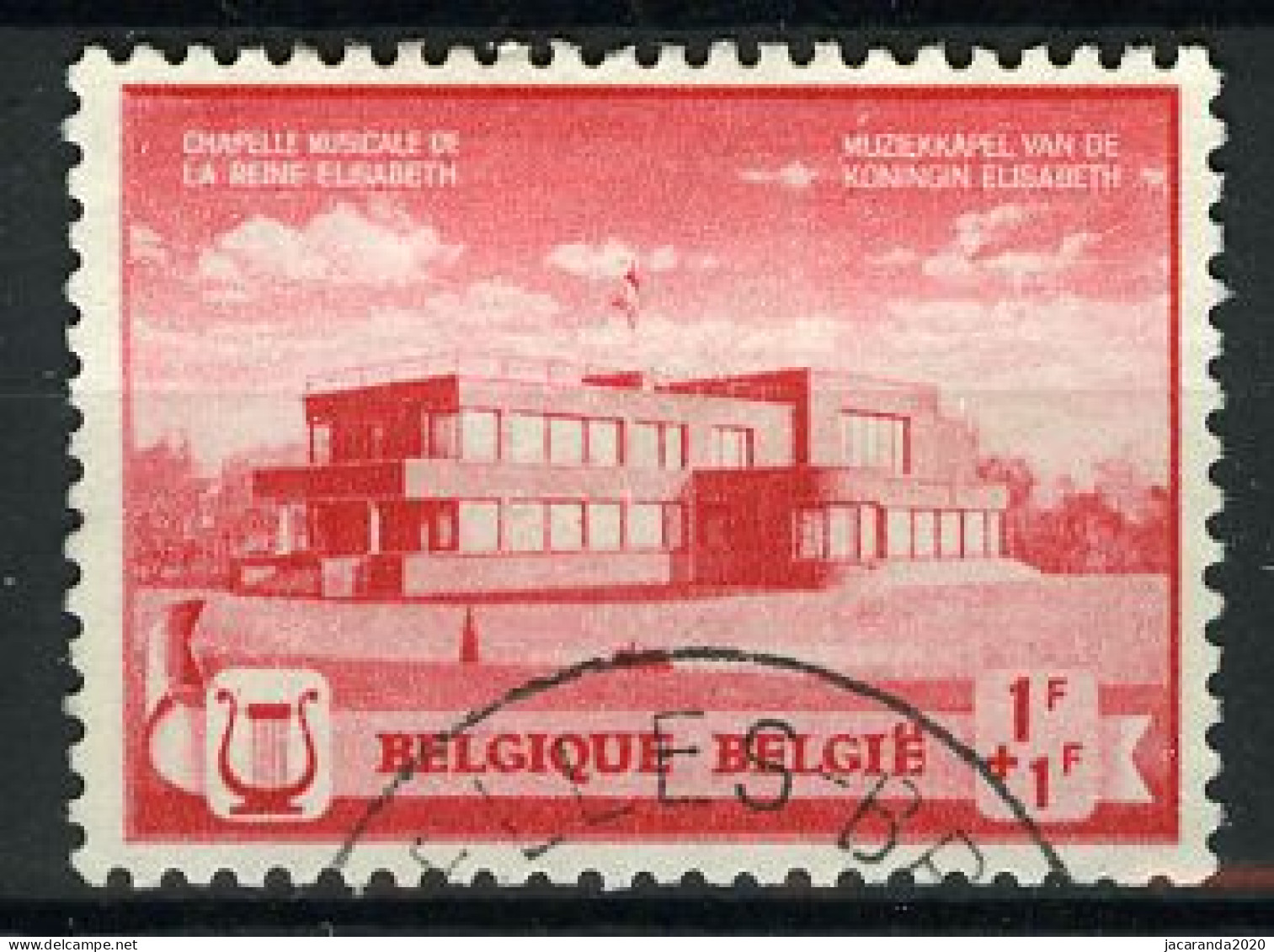 België 533 - Muziekstichting Koningin Elisabeth - Muziekkapel - Gestempeld - Oblitéré - Used - Used Stamps