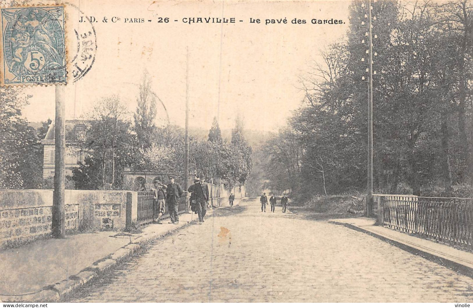 24-4540 : CHAVILLE. LE PAVE DES GARDES - Chaville