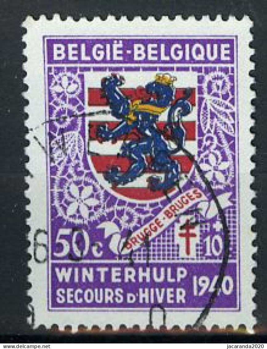 België 541 - Winterhulp - Wapens Van De Provinciehoofdplaatsen - Brugge - Gestempeld - Oblitéré - Used - Usados