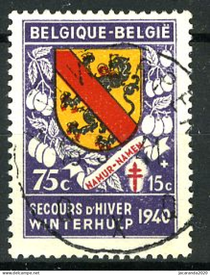 België 542 - Winterhulp - Wapens Van De Provinciehoofdplaatsen - Namur - Gestempeld - Oblitéré - Used - Usados