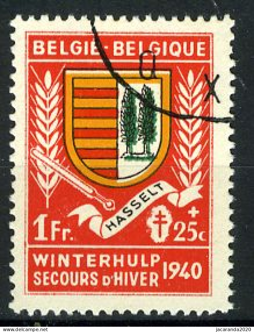 België 543 - Winterhulp - Wapens Van De Provinciehoofdplaatsen - Hasselt - Gestempeld - Oblitéré - Used - Used Stamps