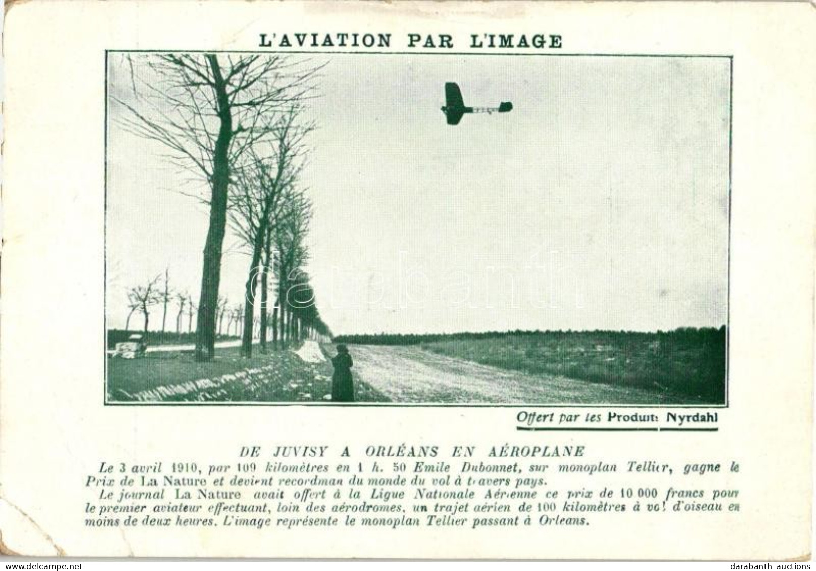 ** T3 L'Aviation Par L'Image; De Juvisy A Orleans En Aeroplane / Aircraft (non PC) (EB) - Non Classés