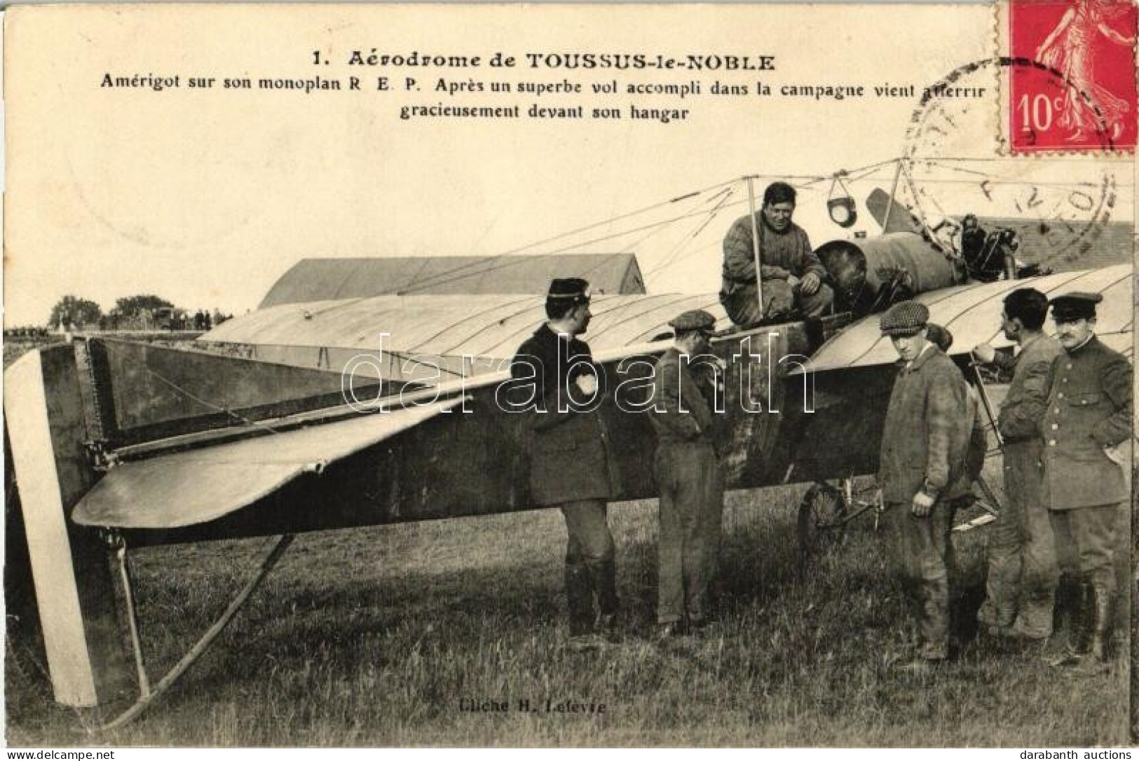 T2/T3 Toussus-le-Noble, Aerodorome, Amérigot / Monoplan R.E.P. Aircraft (EK) - Unclassified
