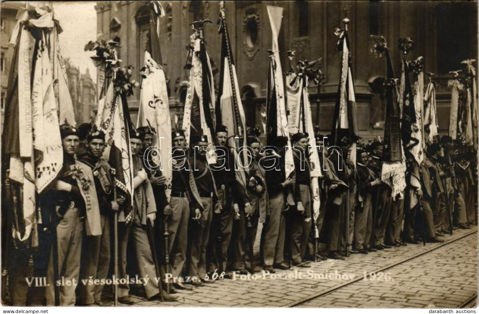 T2/T3 1926 VIII. Slet Vsesokolsky V Praze / 8th Sokol Meeting In Prague. Foto Posselt-Smíchov 1926. Photo (fl) - Ohne Zuordnung