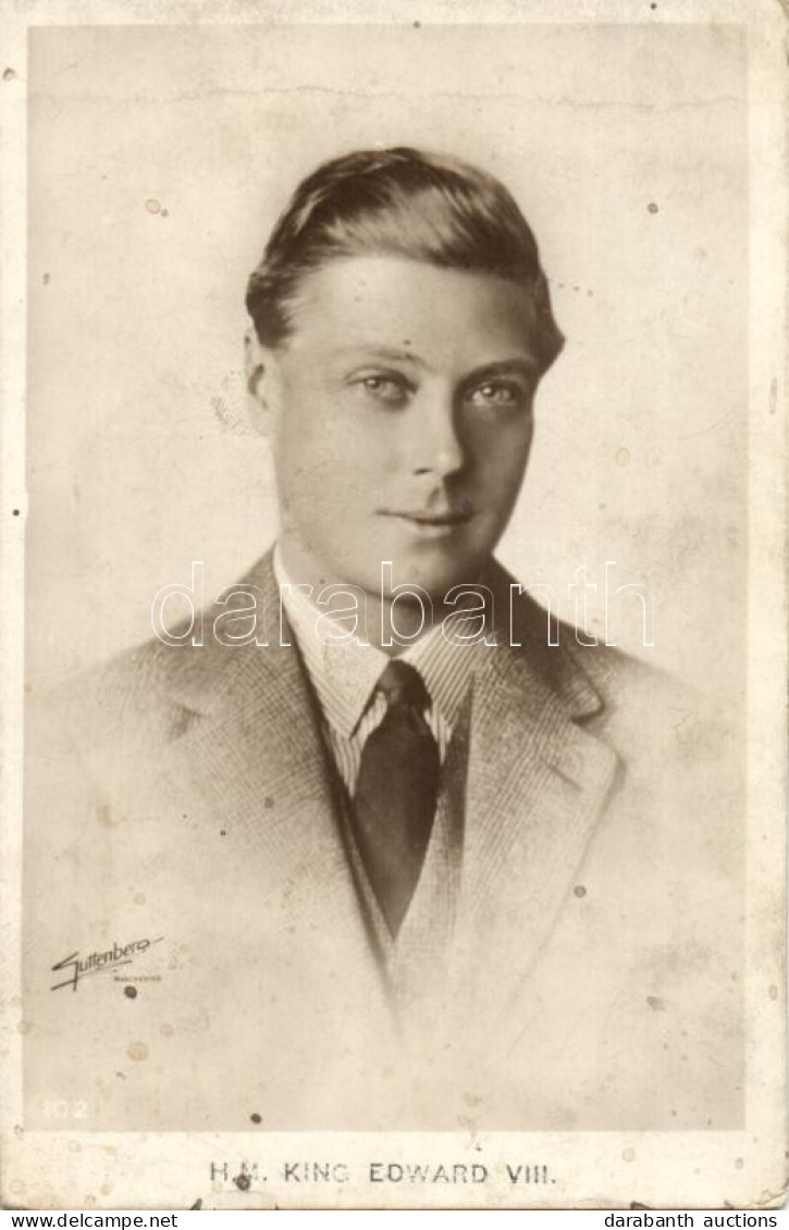 T3 Edward VIII Of The United Kingdom, Guttenberg Photo (Rb) - Ohne Zuordnung