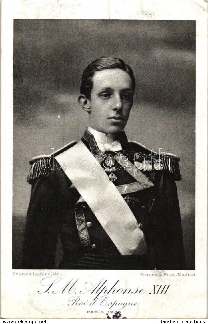 T3 Alfonso XIII Of Spain (Rb) - Non Classés