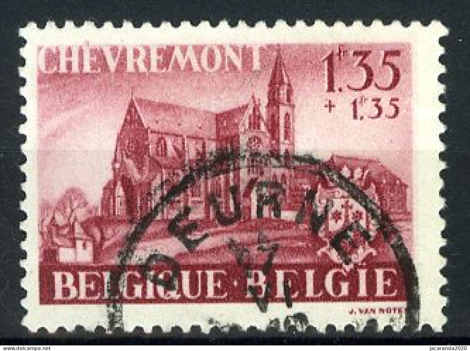 België 778 - Abdij Van Chèvremont - Gestempeld - Oblitéré - Used - Usati