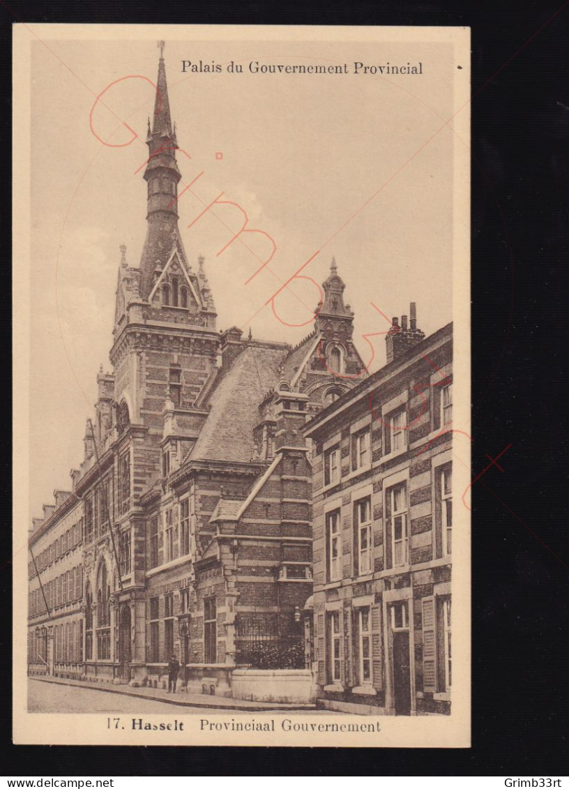 Hasselt - Provinciaal Gouvernement - Postkaart - Hasselt