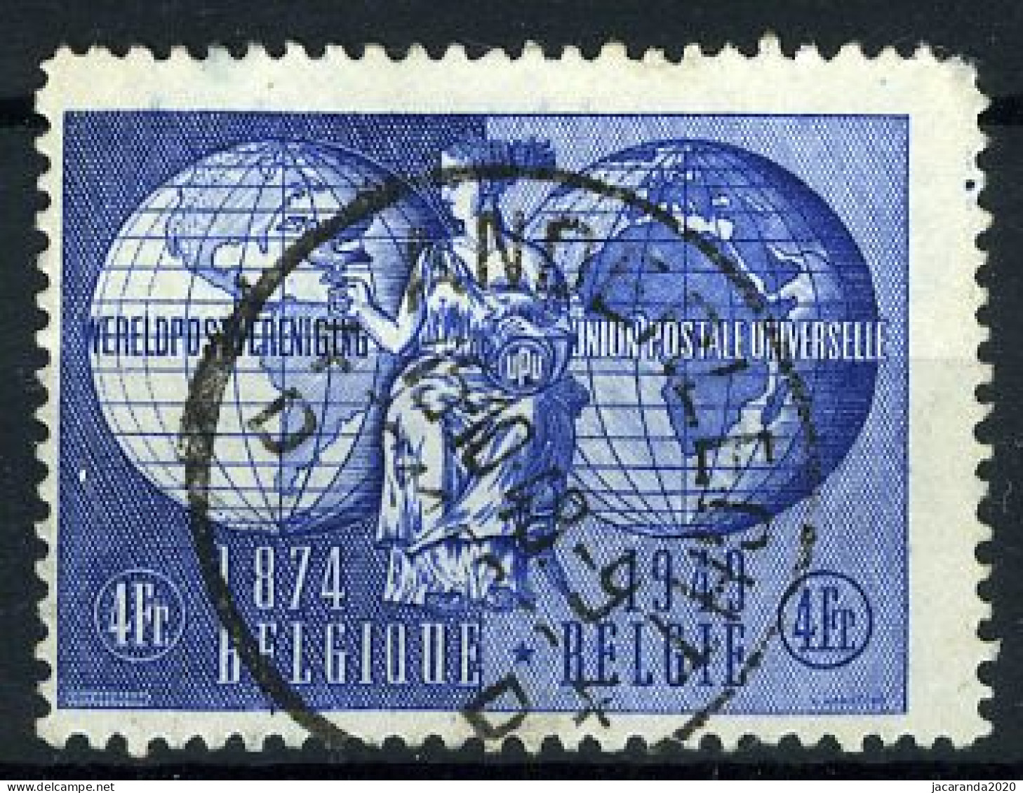 België 812 - 75 Jaar Wereldpostunie - U.P.U. - 75 Ans De L'Union Postale Universelle - Gestempeld - Oblitéré - Used - Usados